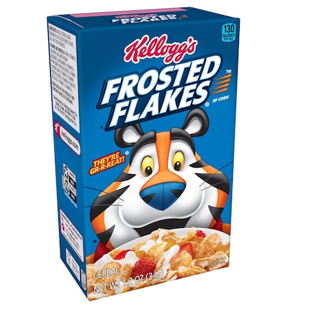 Kelloggs Kellogg's Frosted Flakes Cereal 1.2 oz., PK70 3800021962